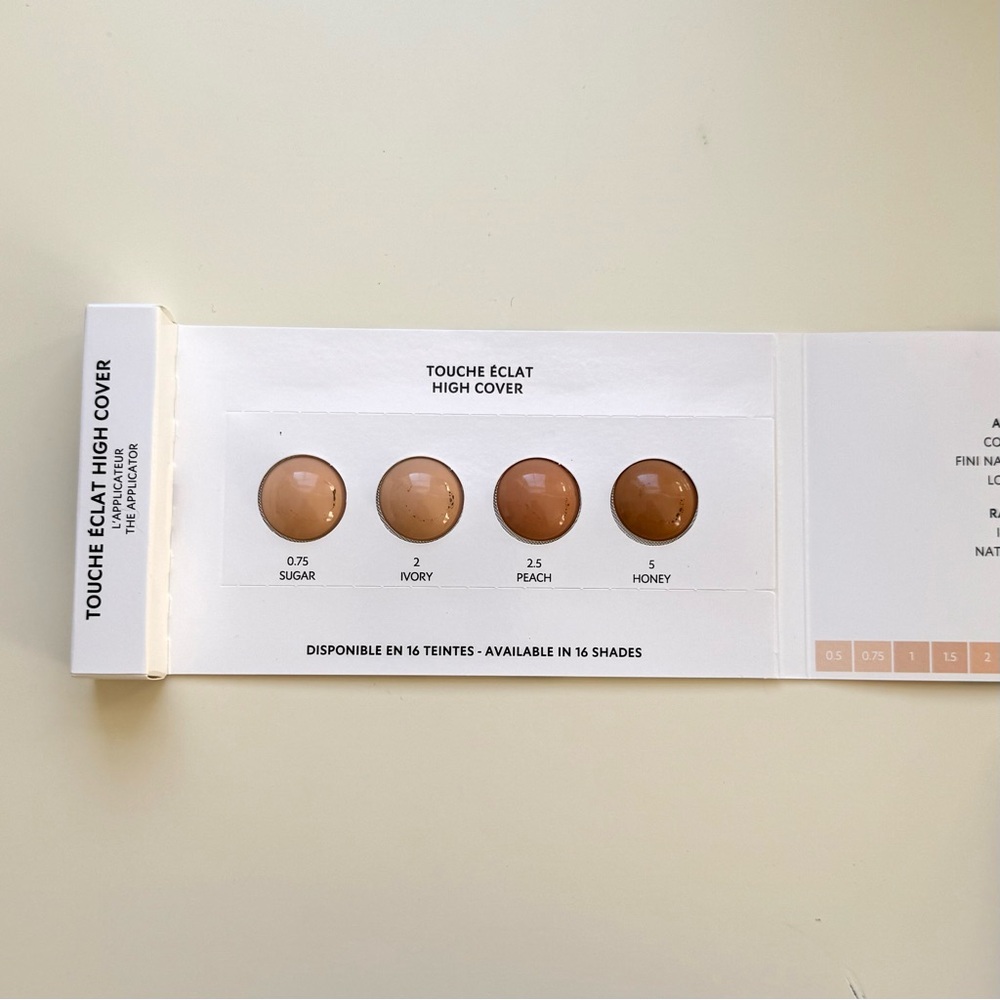 NEW Yves Saint Laurent Touche Éclat Concealer Sample Set - Picture 3 of 7